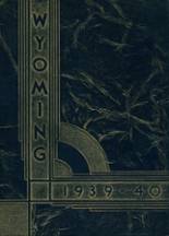 Wyoming High School 1940 yearbook cover photo