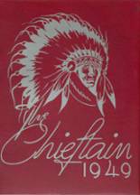 Kiowa High School 1949 yearbook cover photo