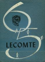 Lecompte High School 1965 yearbook cover photo