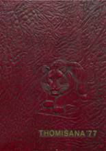 1977 Thomasville High School Yearbook from Thomasville, Alabama cover image