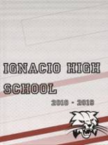 Ignacio High School 2019 yearbook cover photo