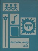 Marian High School 1966 yearbook cover photo