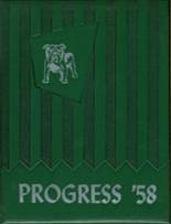 1958 Lind High School Yearbook from Lind, Washington cover image
