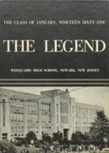 Weequahic High School 1961 yearbook cover photo