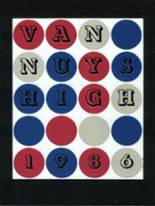 Van Nuys High School 1986 yearbook cover photo