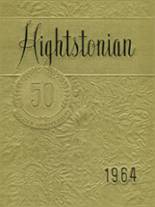 Hightstown High School 1964 yearbook cover photo