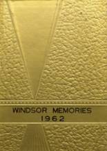 Windsor High School 1962 yearbook cover photo