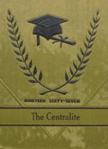 1967 White County Central High School Yearbook from Judsonia, Arkansas cover image