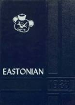 Easton High School 1983 yearbook cover photo