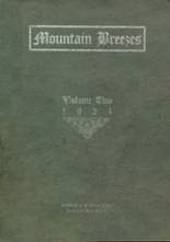 1924 Green Bank High School Yearbook from Green bank, West Virginia cover image