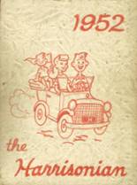 Harrison High School 1952 yearbook cover photo