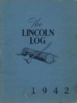 Lincoln High School 1942 yearbook cover photo