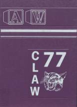 Arvada West High School 1977 yearbook cover photo