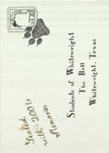 2001 Whitewright High School Yearbook from Whitewright, Texas cover image