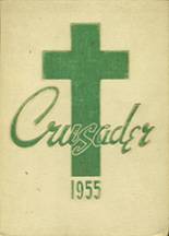 Chicago Christian High School 1955 yearbook cover photo