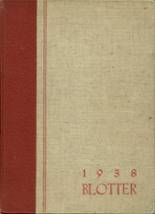 Kew-Forest High School 1938 yearbook cover photo