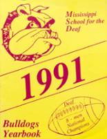 1991 Mississippi School for the Deaf Yearbook from Jackson, Mississippi cover image