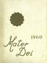 Notre Dame High School 1960 yearbook cover photo