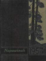 Napavine High School 1957 yearbook cover photo