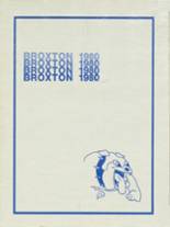 1980 Broxton High School Yearbook from Apache, Oklahoma cover image