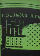 Columbus High School 1972 yearbook cover photo