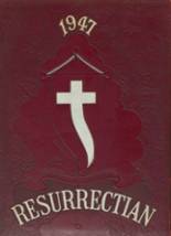 Resurrection High School 1947 yearbook cover photo