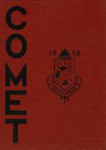 Skaneateles Central High School 1958 yearbook cover photo