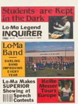 Logan-Magnolia High School 1983 yearbook cover photo