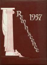 Harrison High School 1957 yearbook cover photo