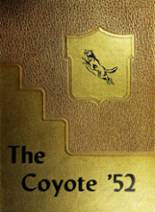 1952 Lone Wolf High School Yearbook from Lone wolf, Oklahoma cover image