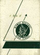 Nipmuc Regional High School 1965 yearbook cover photo