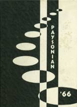 Payson High School 1966 yearbook cover photo