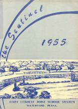 Fort LeBoeuf School 1955 yearbook cover photo