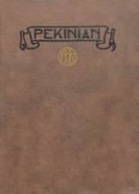 Pekin Community High School 1922 yearbook cover photo