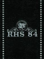 Reavis High School 1984 yearbook cover photo