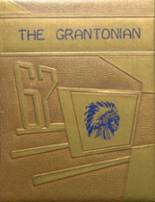 Grant County High School 1962 yearbook cover photo