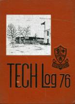Gordon Technical High School 1976 yearbook cover photo
