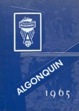 Algonac High School 1965 yearbook cover photo