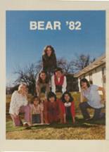 Bennington High School 1982 yearbook cover photo