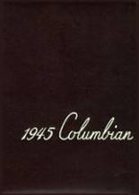 Columbia City High School 1945 yearbook cover photo