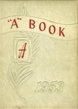 Aitkin High School 1953 yearbook cover photo