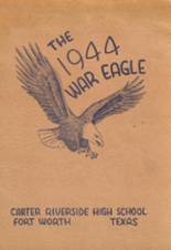 Carter-Riverside High School 1944 yearbook cover photo