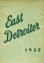 East Detroit High School 1952 yearbook cover photo