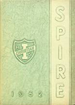 Illiana Christian High School 1952 yearbook cover photo