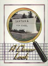 Santana High School 1986 yearbook cover photo