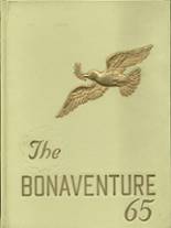 1965 St. Bonaventure High School Yearbook from Paterson, New Jersey cover image