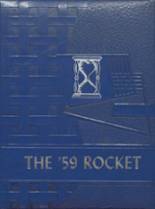 East Corinth Academy 1959 yearbook cover photo