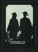 Vinton County High School 1971 yearbook cover photo