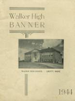 Walker High School 1944 yearbook cover photo