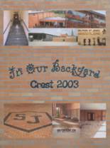 2003 St. John's High School Yearbook from Delphos, Ohio cover image
